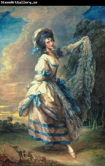 Thomas Gainsborough Portrait of Giovanna Baccelli